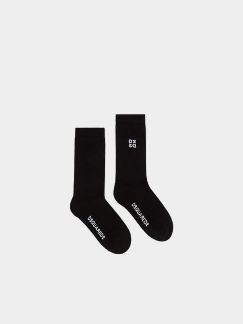 DSQUARED2 D2 MID-CREW SOCKS