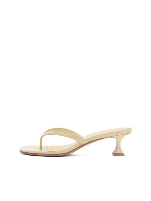 45mm kitten-heel sandals