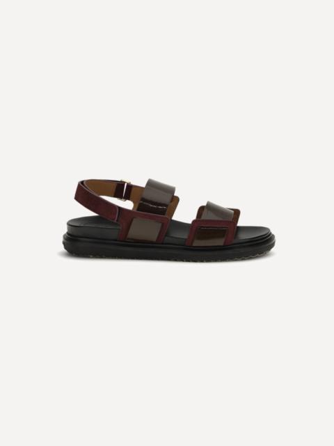 Marni Double-strap Fussbett Sandals