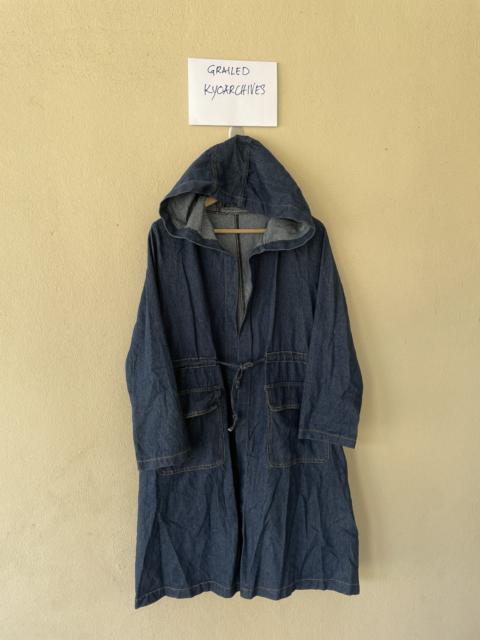 Other Designers Vintage - VINTAGE BLUE DENIM PARKAS S-M
