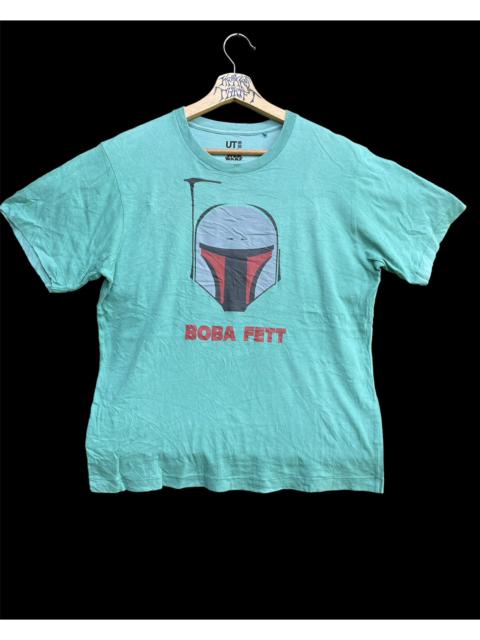Other Designers Uniqlo - Star Wars Boba Fett x Uniqlo Big Logo Tee
