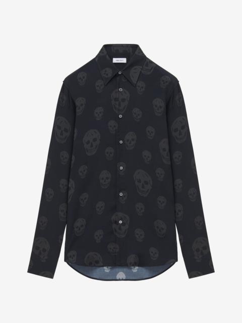 Alexander McQueen Skull Print Shirt
