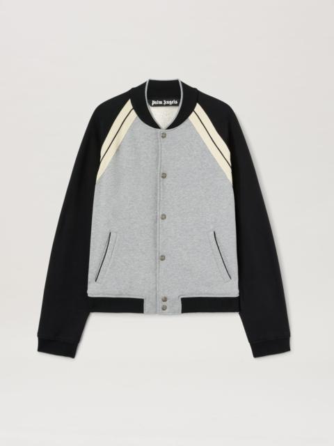 Palm Angels Curved Logo Varsity Jacket