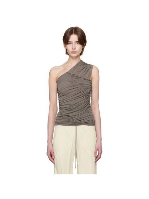 Rick Owens Gray Hollywood Edfu Top