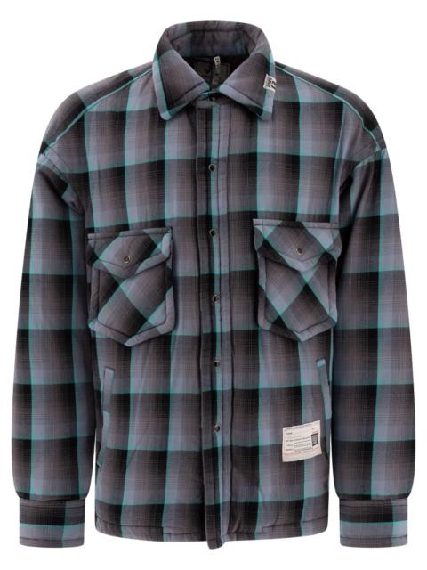 Maison MIHARAYASUHIRO Maison Mihara Yasuhiro Men Padded Check Overshirt