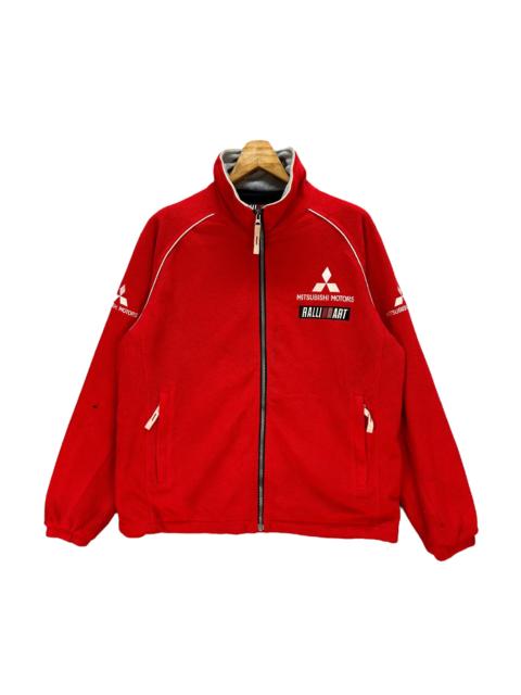Other Designers Vintage 90's MITSUBISHI RALLI ART Fleece Jacket #A71-1732