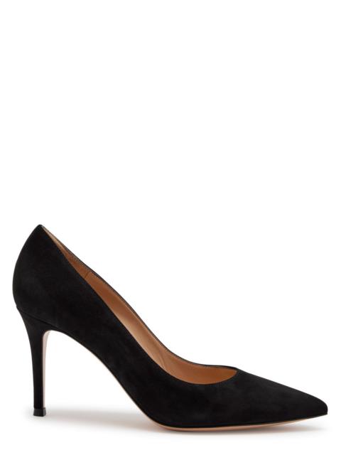 Gianvito Rossi Gianvito Rossi Camoscio 85 Suede Pumps