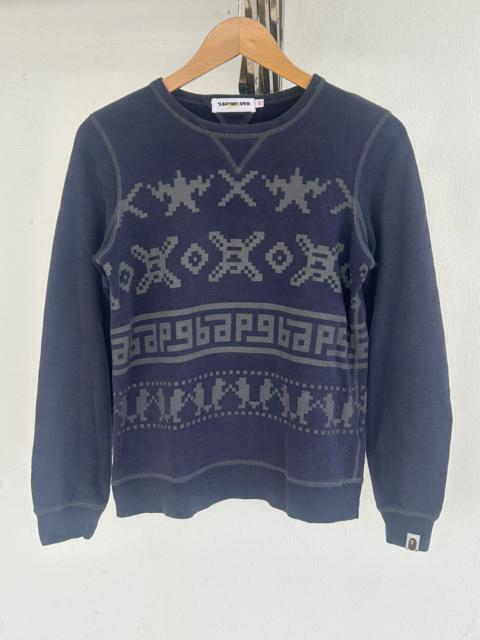 A BATHING APE® Bape Classic Sweatshirt Vintage Pixel