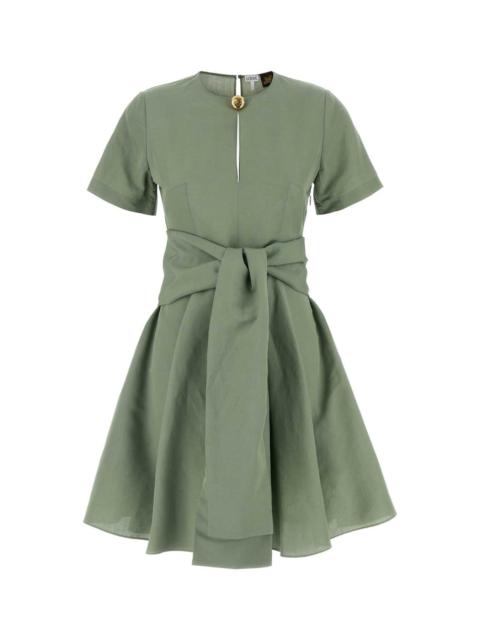 Loewe Loewe Paula's Ibiza Women Sage Green Viscose Blend Paula S Ibiza Dress