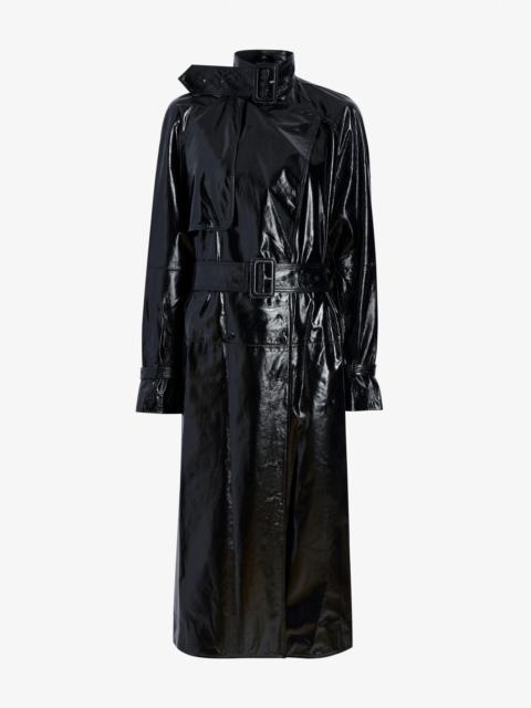 Proenza Schouler Sabina Coat in Lacquered Leather