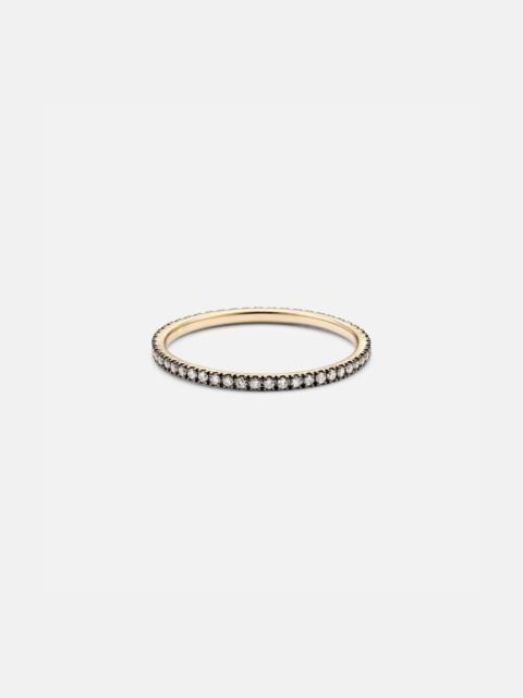 STONE AND STRAND Come Closer 14kt gold ring with diamonds