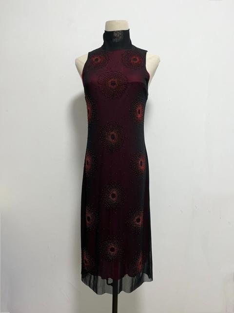 Other Designers Vivienne Tam Beaded Tulle Dress