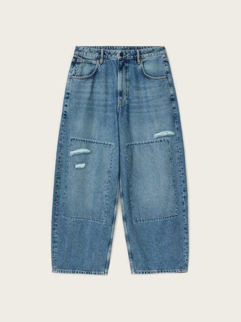 ALLSAINTS BARREL SLOUCH DENIM JEANS