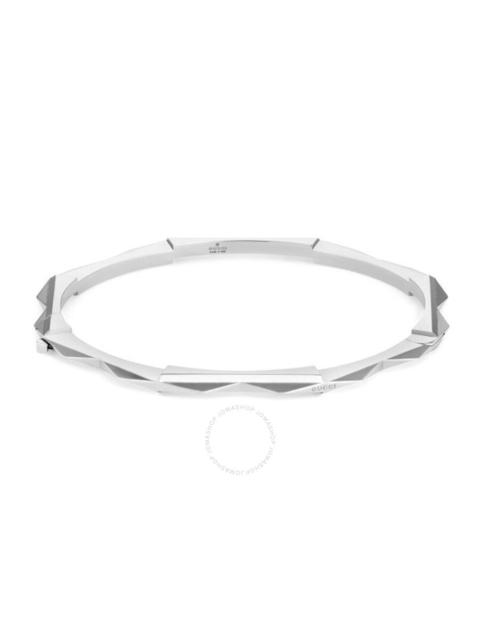 GUCCI Gucci Link To Love 18ct White Gold Studded Bangle - YBA662253002