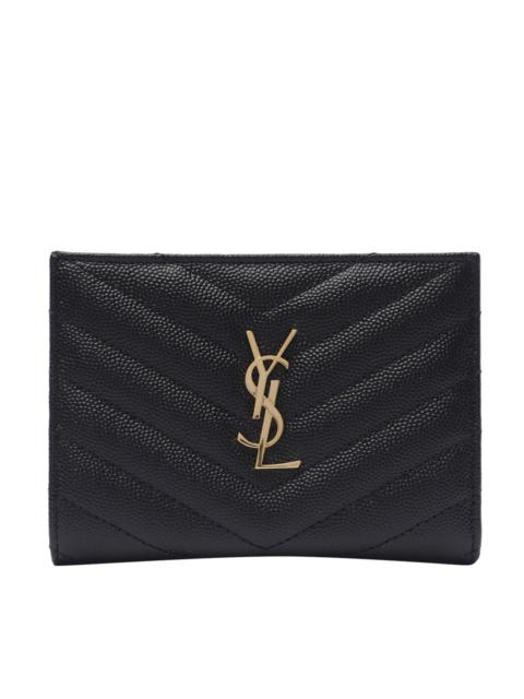 Saint Laurent Women Cassandre Matelasse' Fragments Wallet