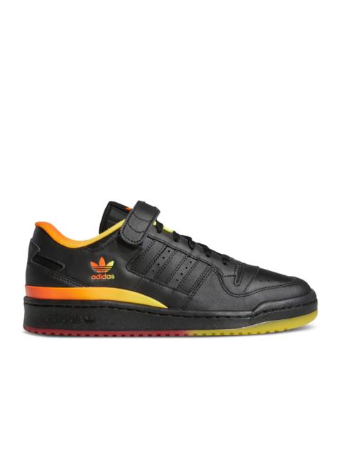 adidas FORUM LOW 'BLACK ORANGE YELLOW GRADIENT'