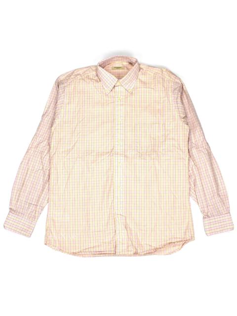 Burberry Burberry Vintage Pink Check Button Down Shirt
