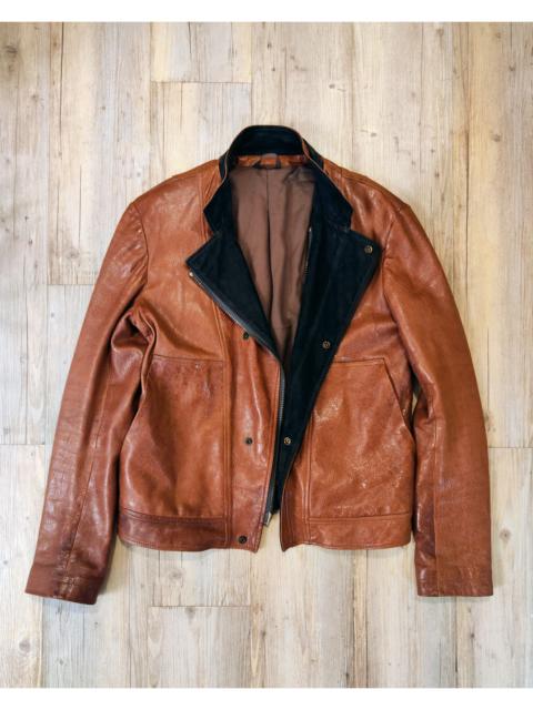 Other Designers Nicole Farhi - Collection Privee? lamb leather rider