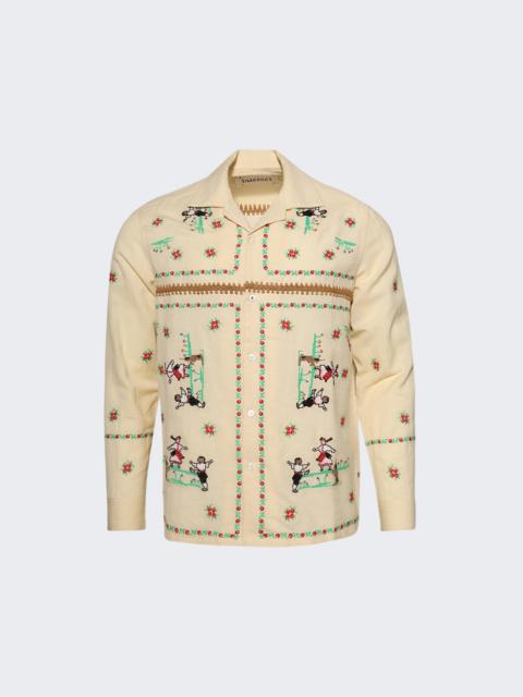 baziszt Joy Of Living Shirt Beige