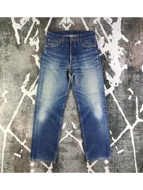 Other Designers Vintage - Vintage Levis 501 Jeans Faded Blue Denim KJ2222