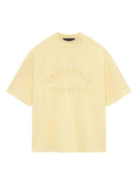 ESSENTIALS Fear of God Essentials Heavy Jersey Short-Sleeve Tee 'Garden Yellow' 125SP242001F