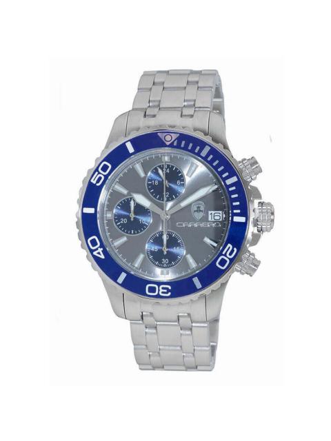 Other Designers Torino Carrero Time Bold - Cx2 Chronograph Grey Dial Men's Watch C1S3735GR