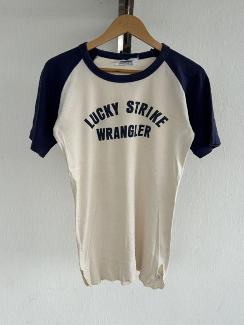 Other Designers Wrangler Lucky Strike Vintage 80s Raglan