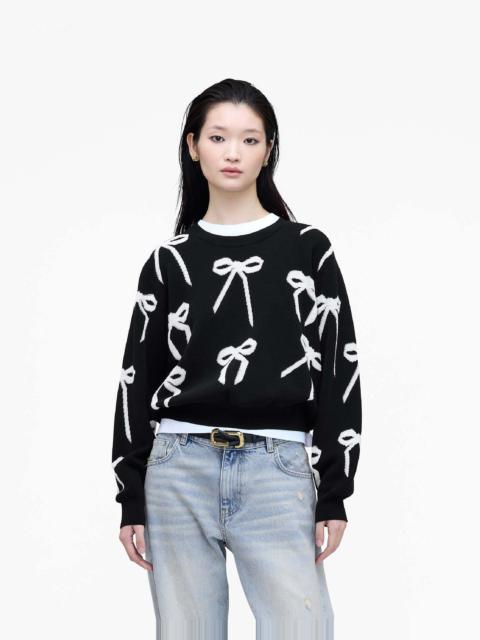 Marc Jacobs BOW JACQUARD SWEATER