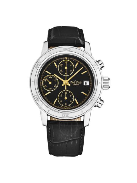Other Designers Paul Picot Chronosport Chronograph Automatic Black Dial Men's Watch P7034.20.334