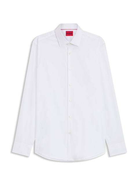 HUGO SLIM-FIT SHIRT IN OXFORD COTTON