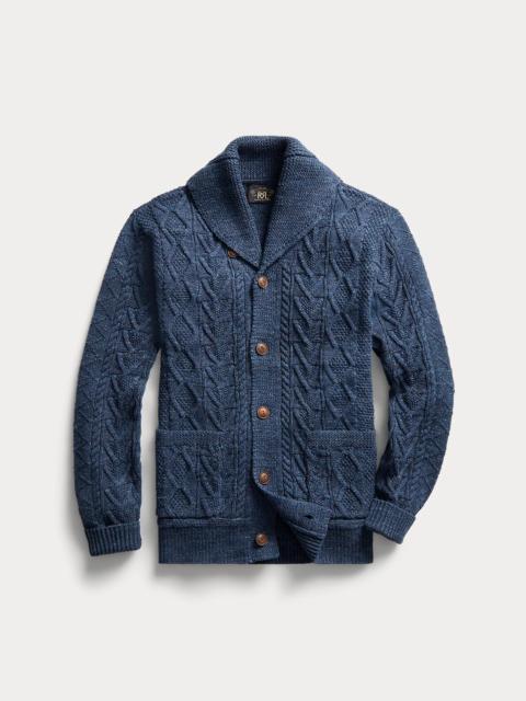 RRL by Ralph Lauren Aran-Knit Cotton Cardigan