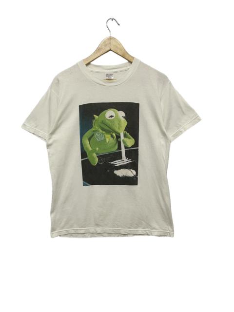 Other Designers Vintage Kermit The Frog Photo Tee Shirt White