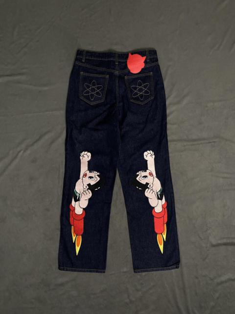 Hype - Rare Astro Boy Graphic Design Denim Jeans 32 - Dark Wash