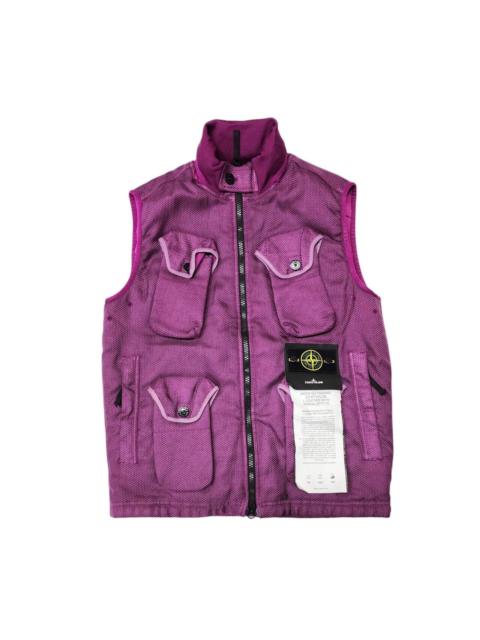Stone Island Panama Modified Vest Purple L $1298