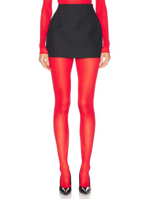 WARDROBE.NYC Contour Mini Skirt