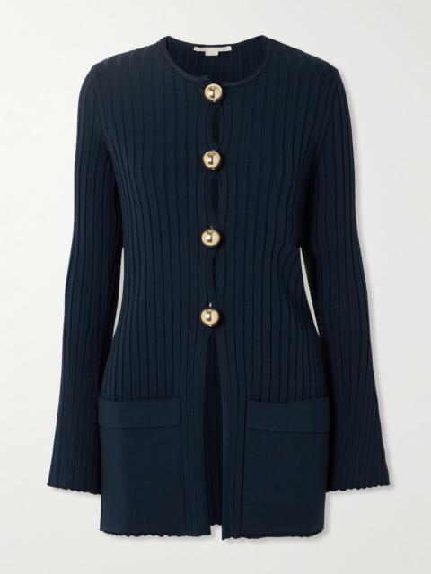Stella McCartney Ribbed-knit Cardigan
