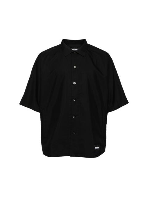 logo-printed cotton shirt