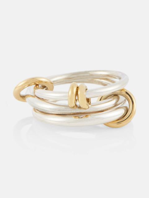 Spinelli Kilcollin Raneth sterling silver and 18kt gold ring