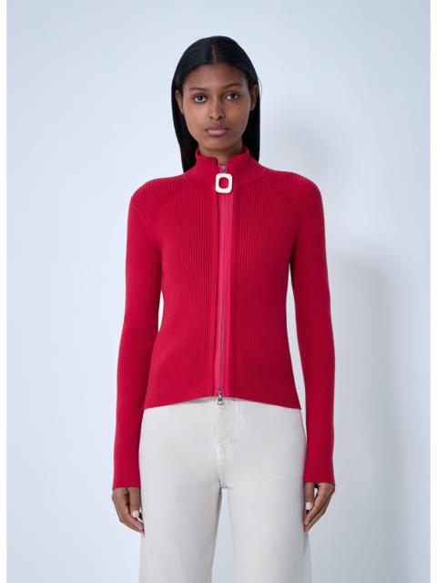 J.W. ANDERSON - Jw Anderson Women Rib Cardigan