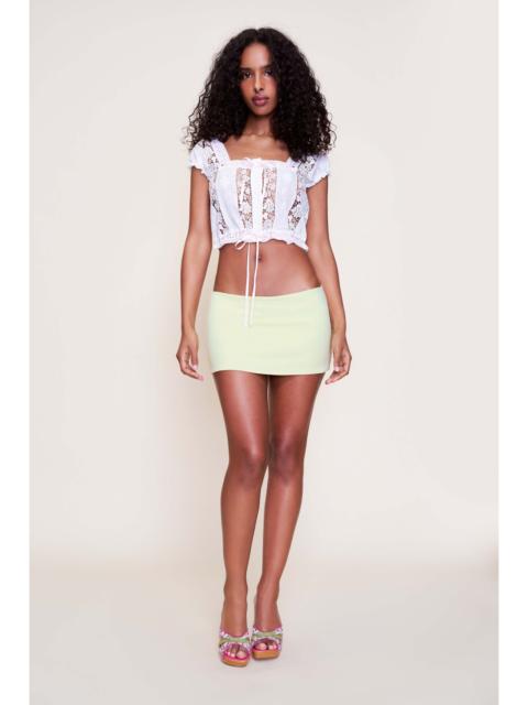 GUIZIO MICRO MINI STRETCH SKIRT