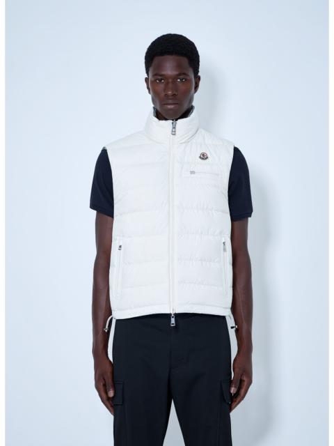 Moncler Moncler Men Gienah Reversible Wool Blend Down Gilet
