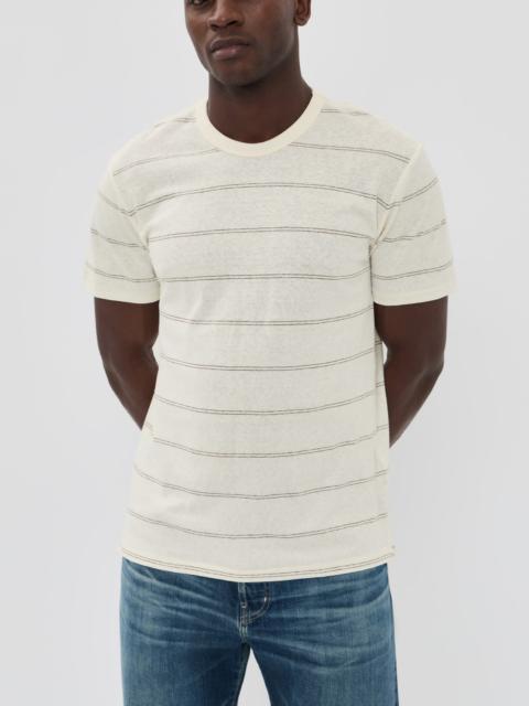 rag & bone Hemp Stripe Classic Tee