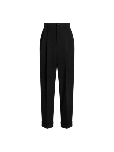 Dolce & Gabbana Dolce & Gabbana Black Trousers - Regular & Straight-Leg Trousers Men