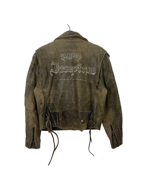 Other Designers Japanese Brand - Vintage Eagle Leather Bikers Jacket