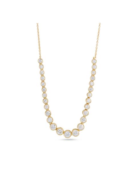 STONE AND STRAND Let It Slide Diamond Tennis Necklace