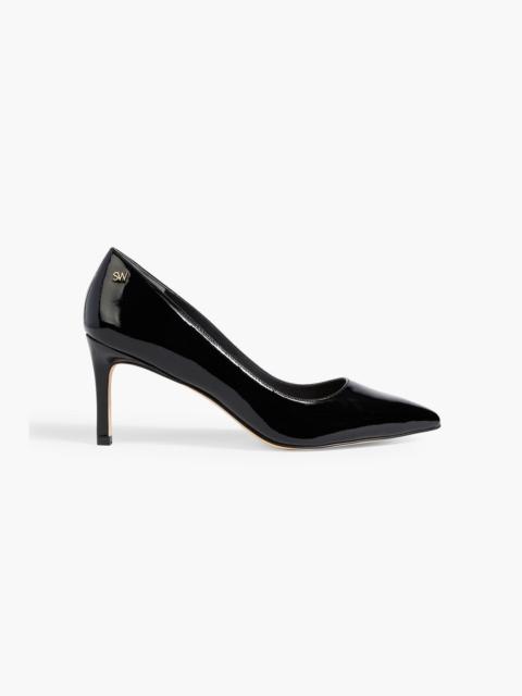 Stuart Weitzman Leigh 75 patent-leather pumps