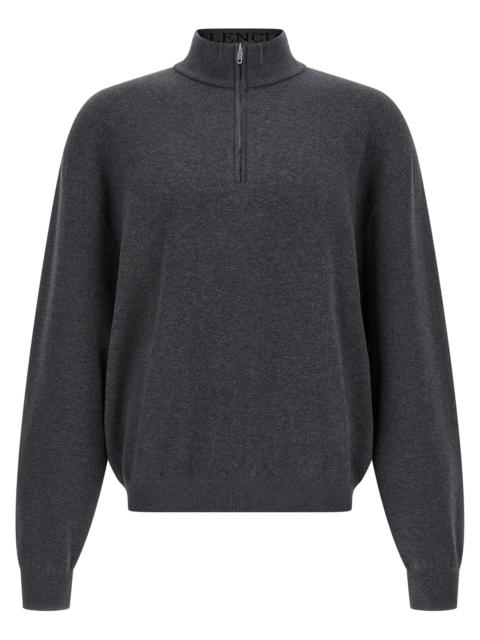 BALENCIAGA Balenciaga Men Half Zip Sweater