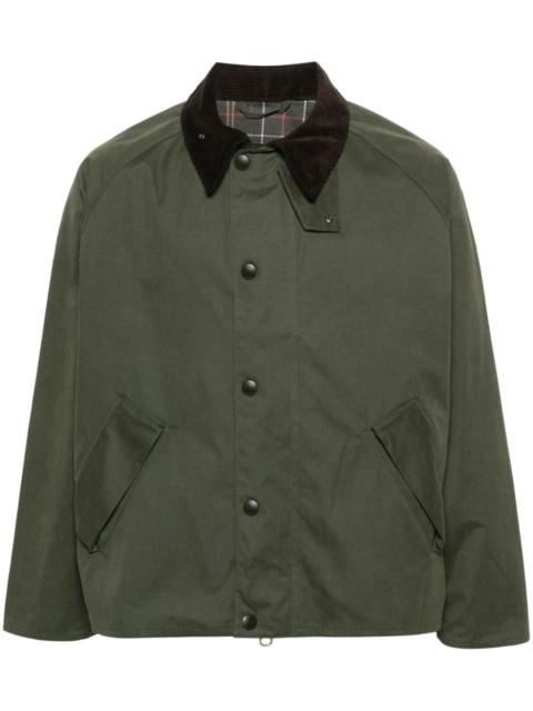 Barbour Transporter contrasting-collar jacket