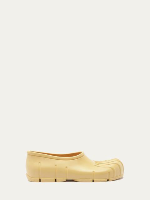 FARM RIO Butter Yellow Monstera Rain Shoe