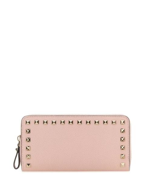 Valentino Garavani Woman Pink Leather Wallet